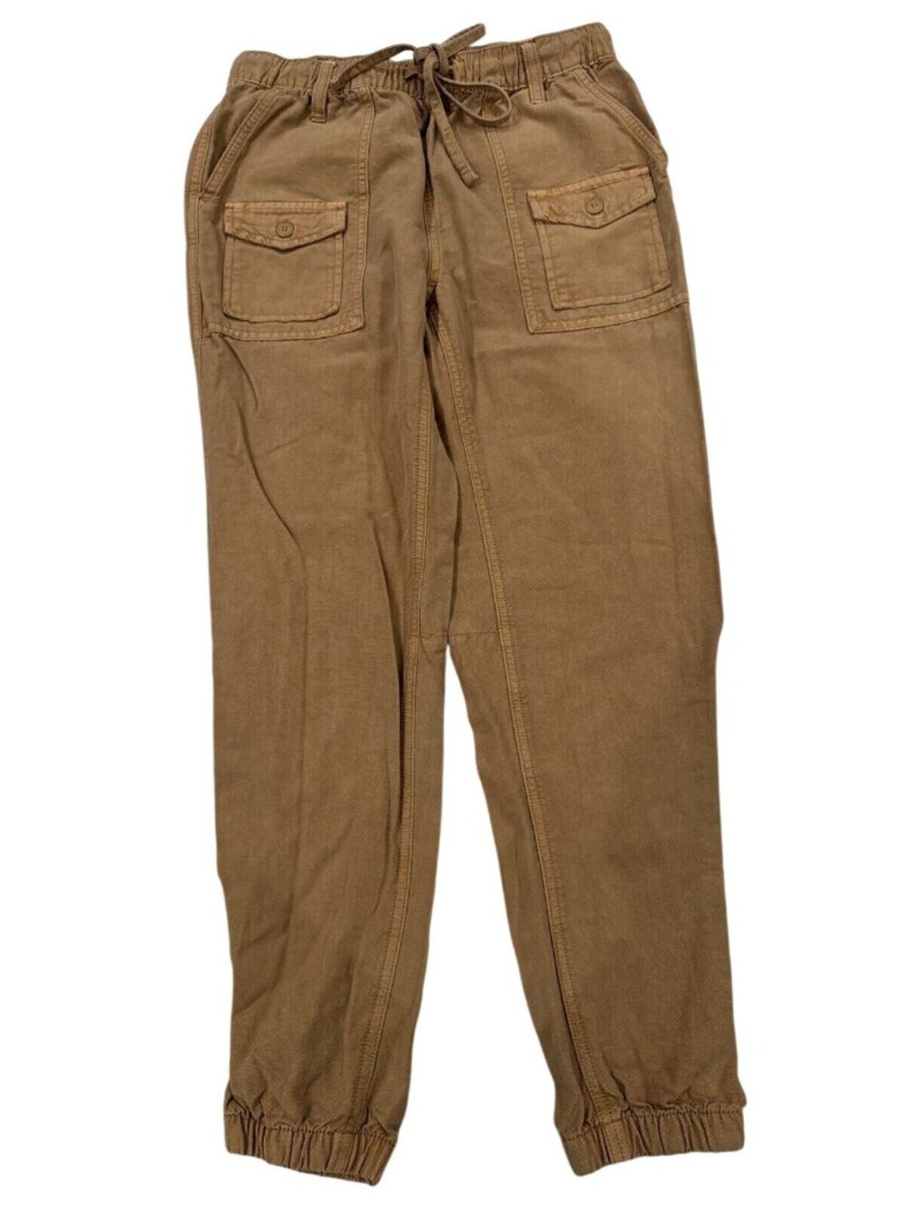 Aerie Womens Cargo Jogger Pants Brown XS